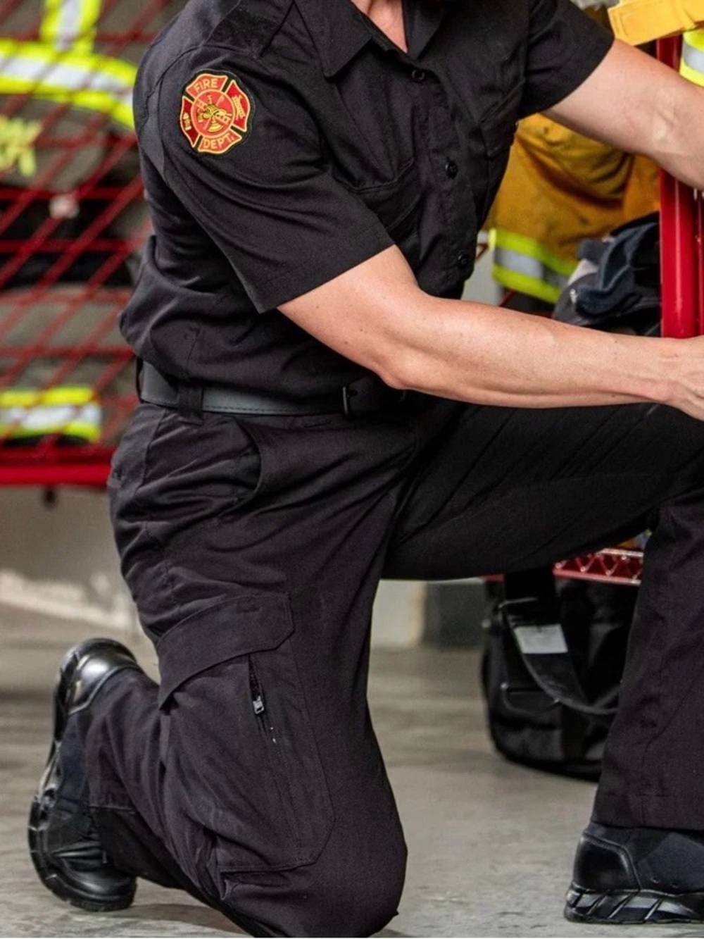 Flying Cross dark navy Straight-Leg uniform Pants — Classic Workwear